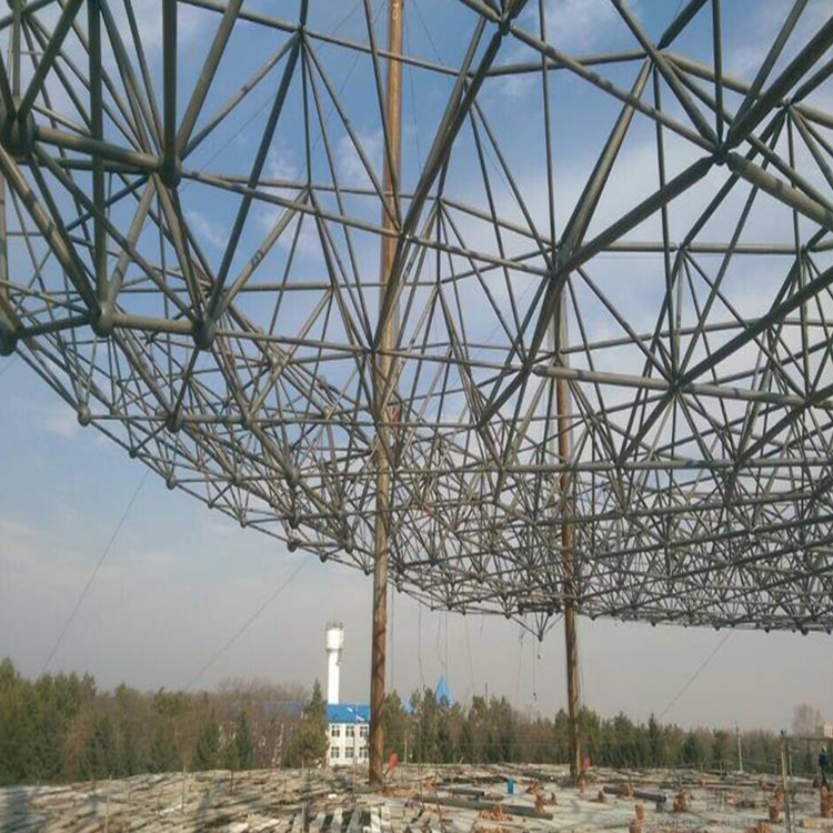 呼伦贝尔球形网架钢结构施工方案